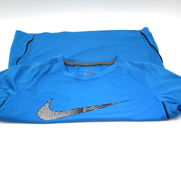 Boy's Blue Nike 100% Polyester Shirt - Picture 1 of 3